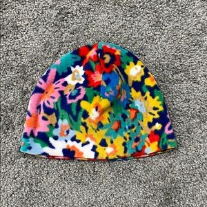Vibrant Multicolor Floral Women's Beanie